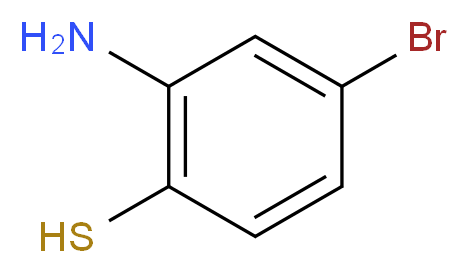 2-amino-4-bromobenzene-1-thiol_分子结构_CAS_)