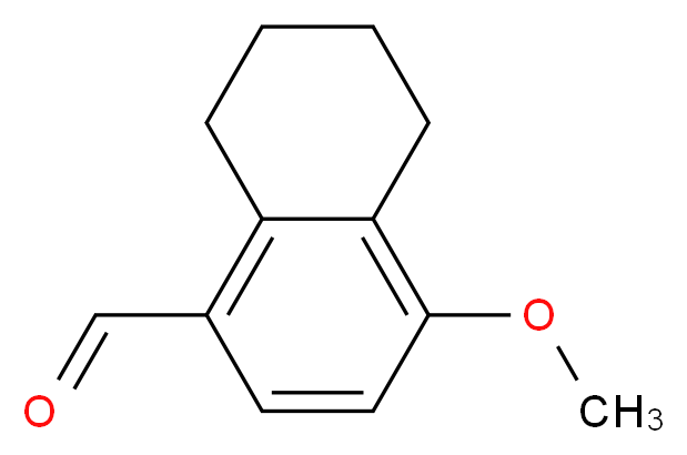 4-Methoxy-5,6,7,8-tetrahydro-1-naphthalene-carbaldehyde_分子结构_CAS_883531-98-4)
