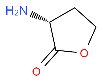 (3R)-3-aminooxolan-2-one_分子结构_CAS_1192-20-7