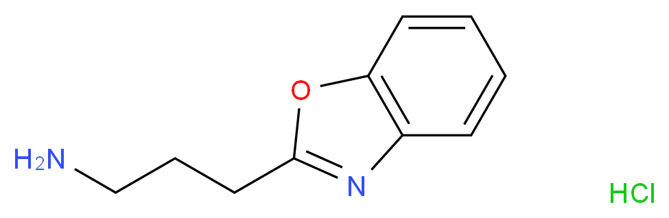 3-(1,3-benzoxazol-2-yl)propan-1-amine hydrochloride_分子结构_CAS_76712-84-0