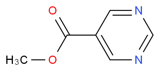 嘧啶-5-甲酸甲酯_分子结构_CAS_34253-01-5)