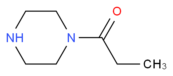 1-(Propanoyl)piperazine_分子结构_CAS_76816-54-1)