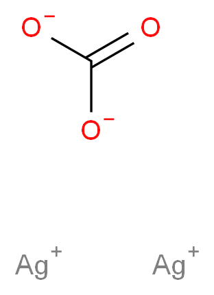 disilver(1+) ion carbonate_分子结构_CAS_534-16-7