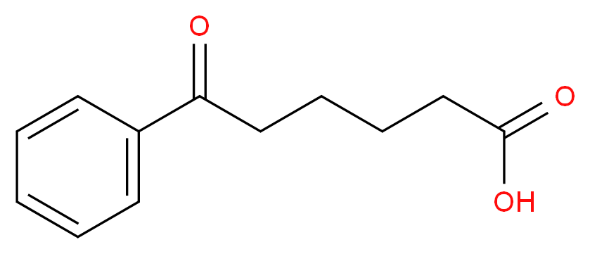 5-苯甲酰戊酸_分子结构_CAS_4144-62-1)