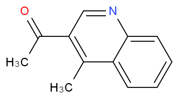 1-(4-methylquinolin-3-yl)ethanone_分子结构_CAS_81355-39-7)