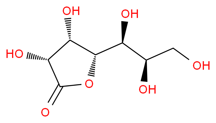 D-甘油-L-甘露庚糖酸γ-内酯_分子结构_CAS_22404-04-2)