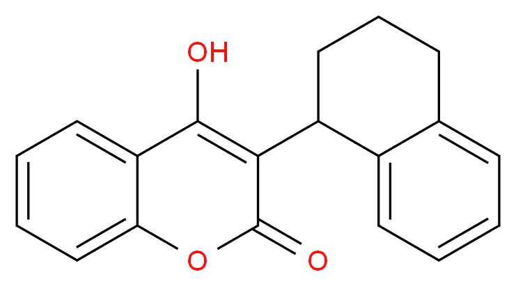 杀鼠迷_分子结构_CAS_5836-29-3)