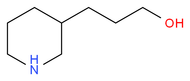 3-piperidin-3-ylpropan-1-ol_分子结构_CAS_25175-58-0)