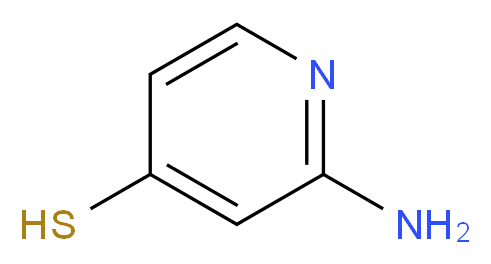 2-aminopyridine-4-thiol_分子结构_CAS_683738-44-5