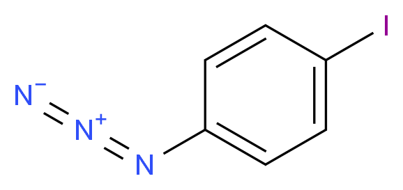 1-Azido-4-iodobenzene solution_分子结构_CAS_53694-87-4)