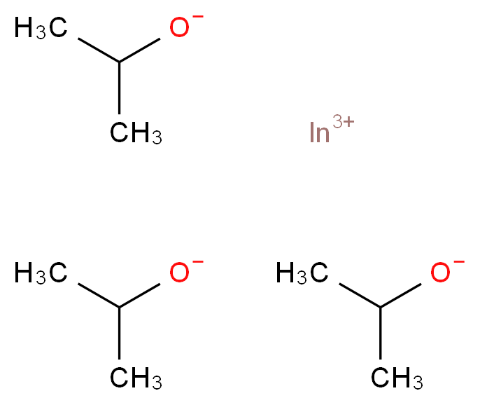 异丙醇铟(III)_分子结构_CAS_38218-24-5)