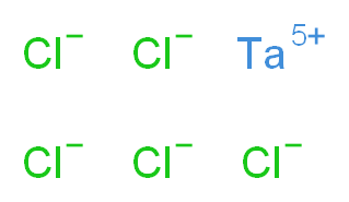 五氯化钽(V)_分子结构_CAS_7721-01-9)