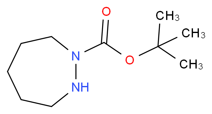 tert-Butyl 1,2-diazepane-1-carboxylate_分子结构_CAS_)