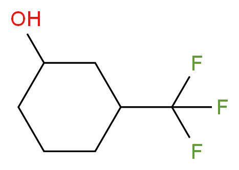 3-(trifluoromethyl)cyclohexan-1-ol_分子结构_CAS_454-63-7