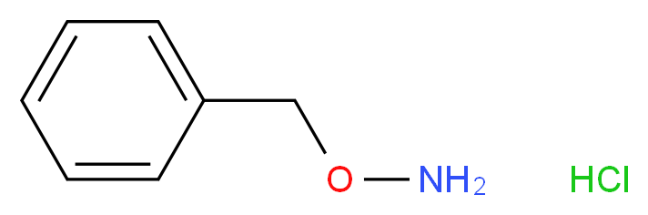 O-苄基羟胺 盐酸盐_分子结构_CAS_2687-43-6)