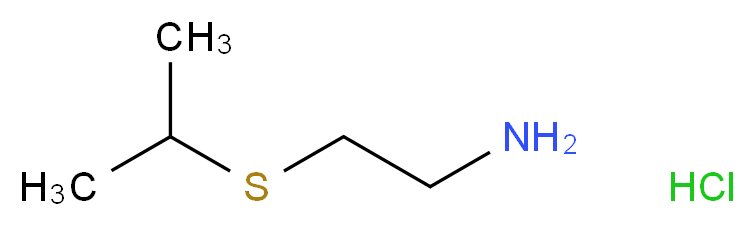 [2-(Isopropylthio)ethyl]amine hydrochloride_分子结构_CAS_927-69-5)