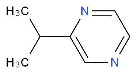 2-(propan-2-yl)pyrazine_分子结构_CAS_29460-90-0