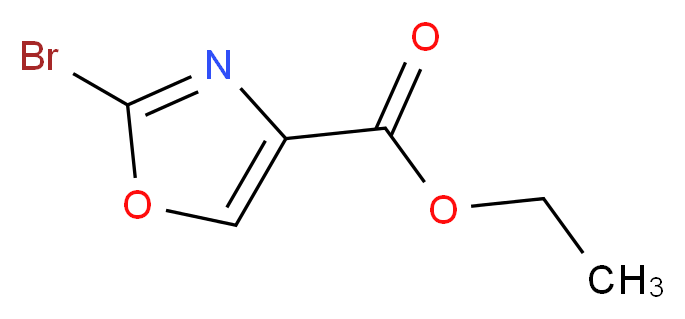 Ethyl 2-bromooxazole-4-carboxylate_分子结构_CAS_460081-20-3)