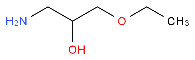 1-amino-3-ethoxypropan-2-ol_分子结构_CAS_35152-18-2