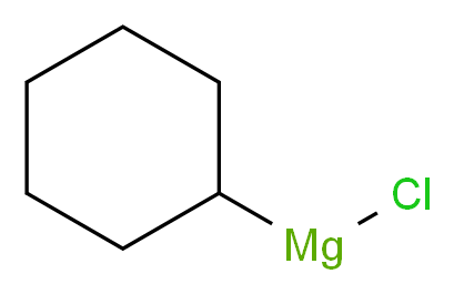 chloro(cyclohexyl)magnesium_分子结构_CAS_931-51-1