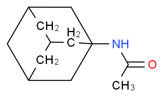 N-(Adamantan-1-yl)acetamide_分子结构_CAS_880-52-4)