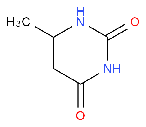 6-methyl-1,3-diazinane-2,4-dione_分子结构_CAS_2434-49-3