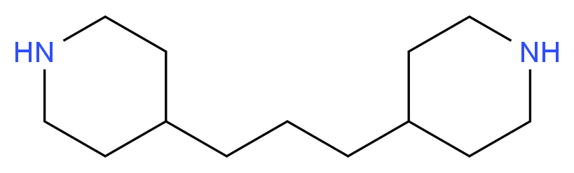4-[3-(4-piperidyl)propyl]piperidine_分子结构_CAS_16898-52-5)