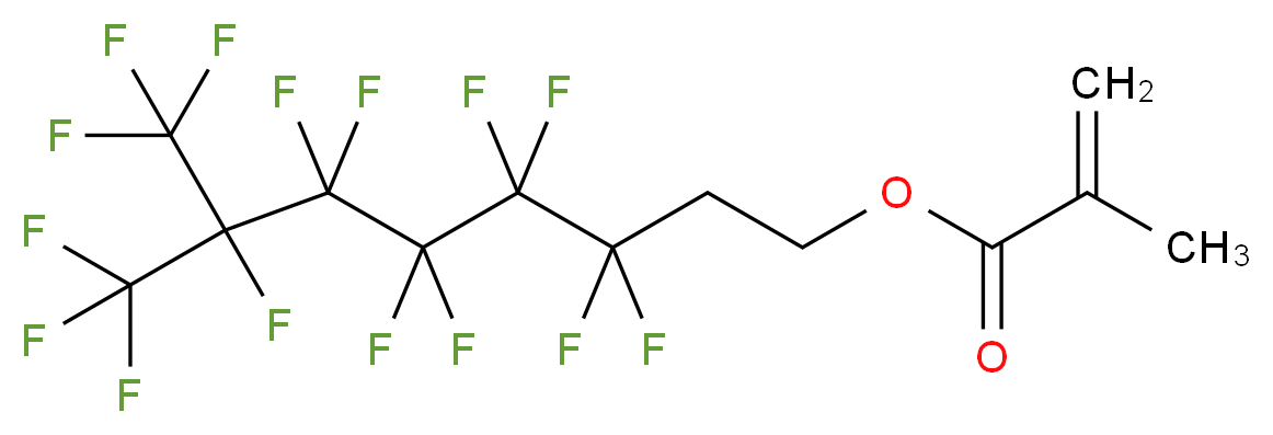 2-(Perfluoro-5-methylhexyl)ethyl methacrylate 97%_分子结构_CAS_50836-66-3)