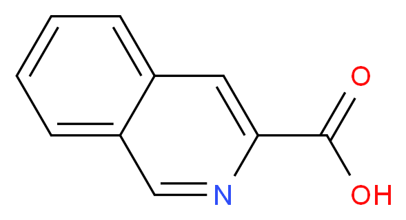Isoquinoline-3-carboxylic acid_分子结构_CAS_6624-49-3)