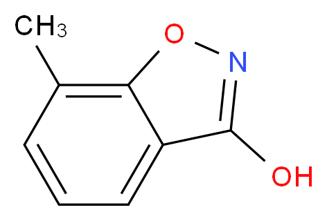 7-Methylbenzo[d]isoxazol-3-ol 97%_分子结构_CAS_36238-83-2)