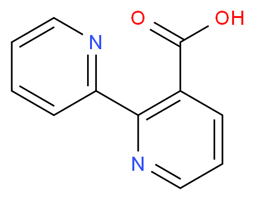 2-(pyridin-2-yl)pyridine-3-carboxylic acid_分子结构_CAS_220340-46-5