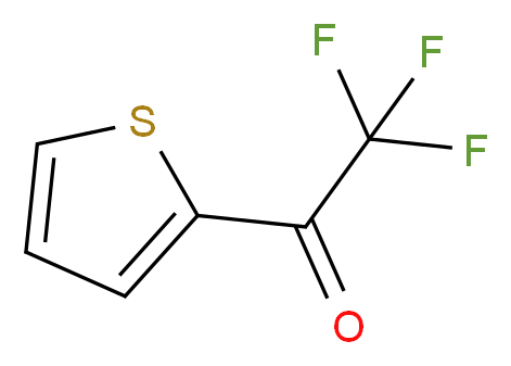 2,2,2-trifluoro-1-(thiophen-2-yl)ethan-1-one_分子结构_CAS_651-70-7