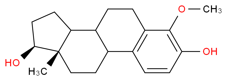 4-Methoxy 17β-Estradiol_分子结构_CAS_26788-23-8)