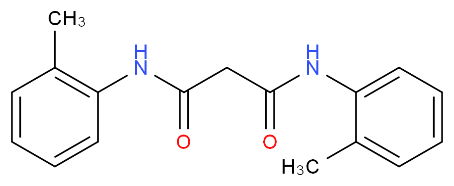 N,N'-Di-o-tolyl-malonamide_分子结构_CAS_10378-79-7)