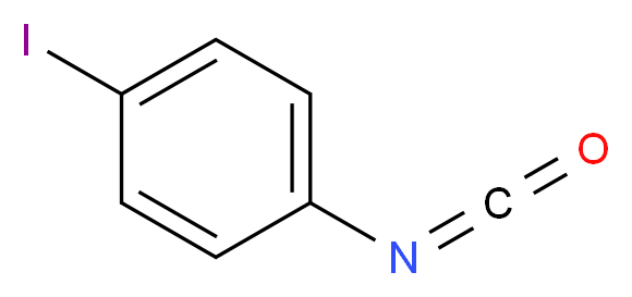 1-iodo-4-isocyanatobenzene_分子结构_CAS_15845-62-2