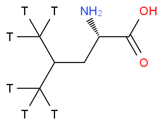L-Leucine-[4,5-3H(N)]_分子结构_CAS_21675-61-6)