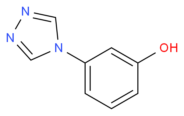 3-(4H-1,2,4-triazol-4-yl)phenol_分子结构_CAS_746656-39-3)