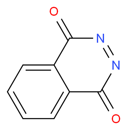 1,4-dihydrophthalazine-1,4-dione_分子结构_CAS_20116-64-7