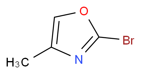 2-bromo-4-methyloxazole_分子结构_CAS_1060816-11-6)