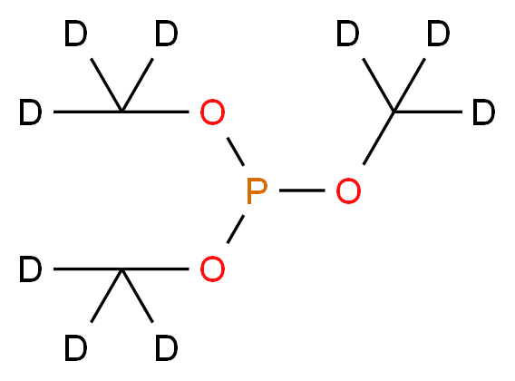 tris(<sup>2</sup>H<sub>3</sub>)methyl phosphite_分子结构_CAS_96201-07-9