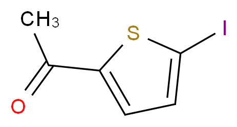 1-(5-iodothiophen-2-yl)ethan-1-one_分子结构_CAS_30955-94-3