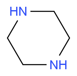 哌嗪_分子结构_CAS_110-85-0)