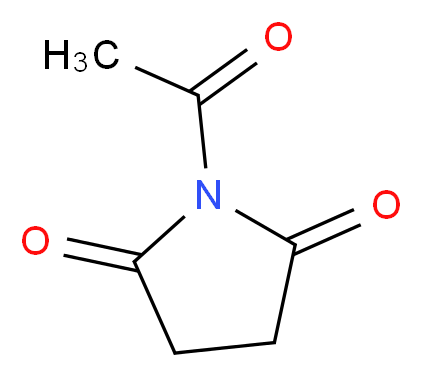 N-ACETYL SUCCINIMIDE_分子结构_CAS_144-80-9)