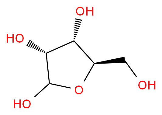 D-RIBOSE_分子结构_CAS_50-69-1)