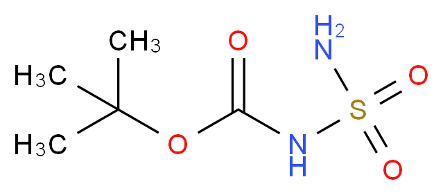 tert-Butyl sulfamoylcarbamate_分子结构_CAS_148017-28-1)