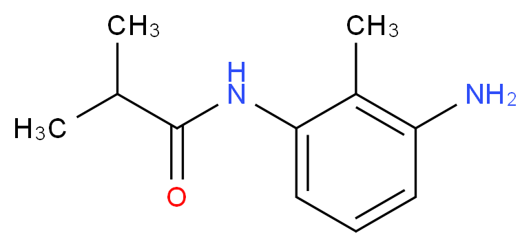 N-(3-Amino-2-methylphenyl)-2-methylpropanamide_分子结构_CAS_)