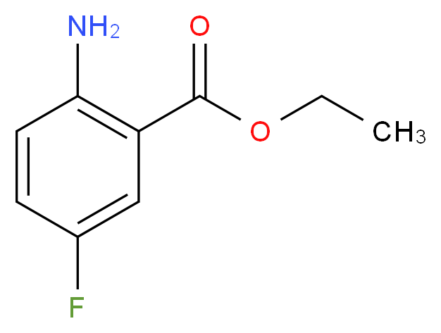 ethyl 2-amino-5-fluorobenzoate_分子结构_CAS_319-24-4,391-93-5)