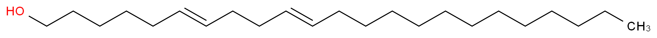 (6E,10E)-tricosa-6,10-dien-1-ol_分子结构_CAS_1221819-38-0