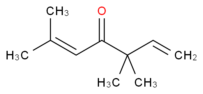 Artemisia ketone_分子结构_CAS_546-49-6)