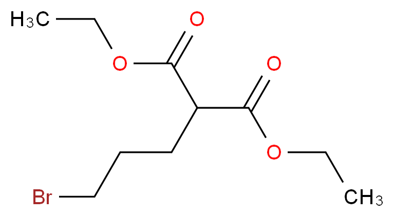 Diethyl 3-Bromopropylmalonate_分子结构_CAS_10149-21-0)